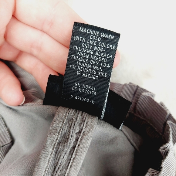 Lane Bryant Women's Gray Buttons Tops Blouse Jackets 6482 - Picture 7 of 8